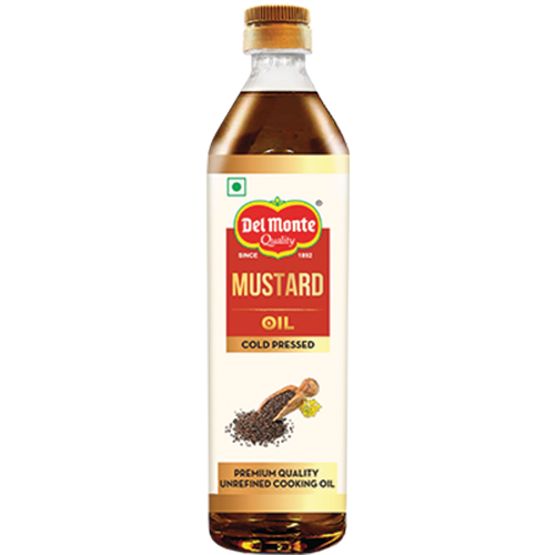Del Monte Cold Pressed Mustard Oil 1L Product